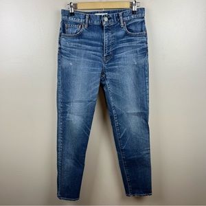 Moussy Vintage Tamworth Skinny Hi Jeans Size 28 Medium Wash Blue Denim High Rise